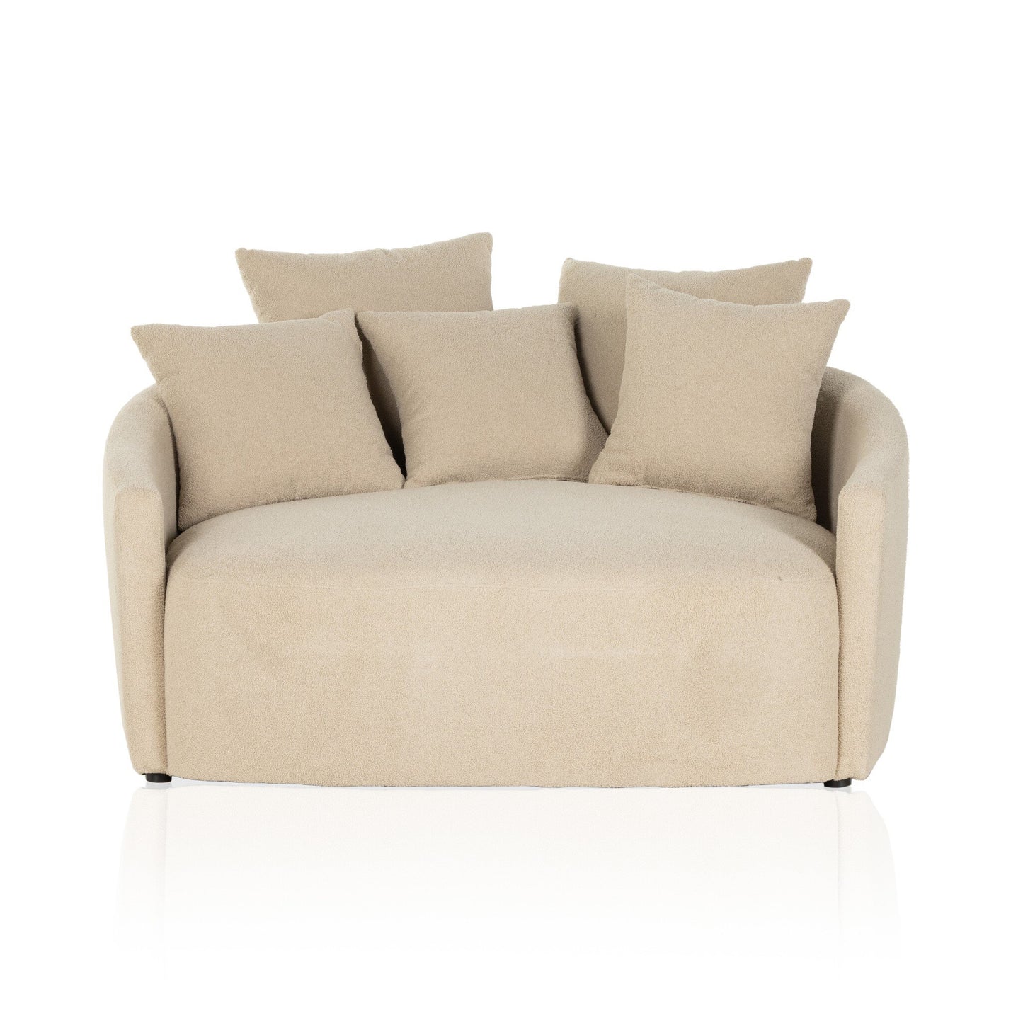 Cleo Media Lounger- Taupe