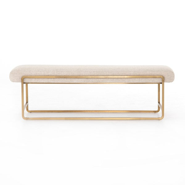 gold sled bench