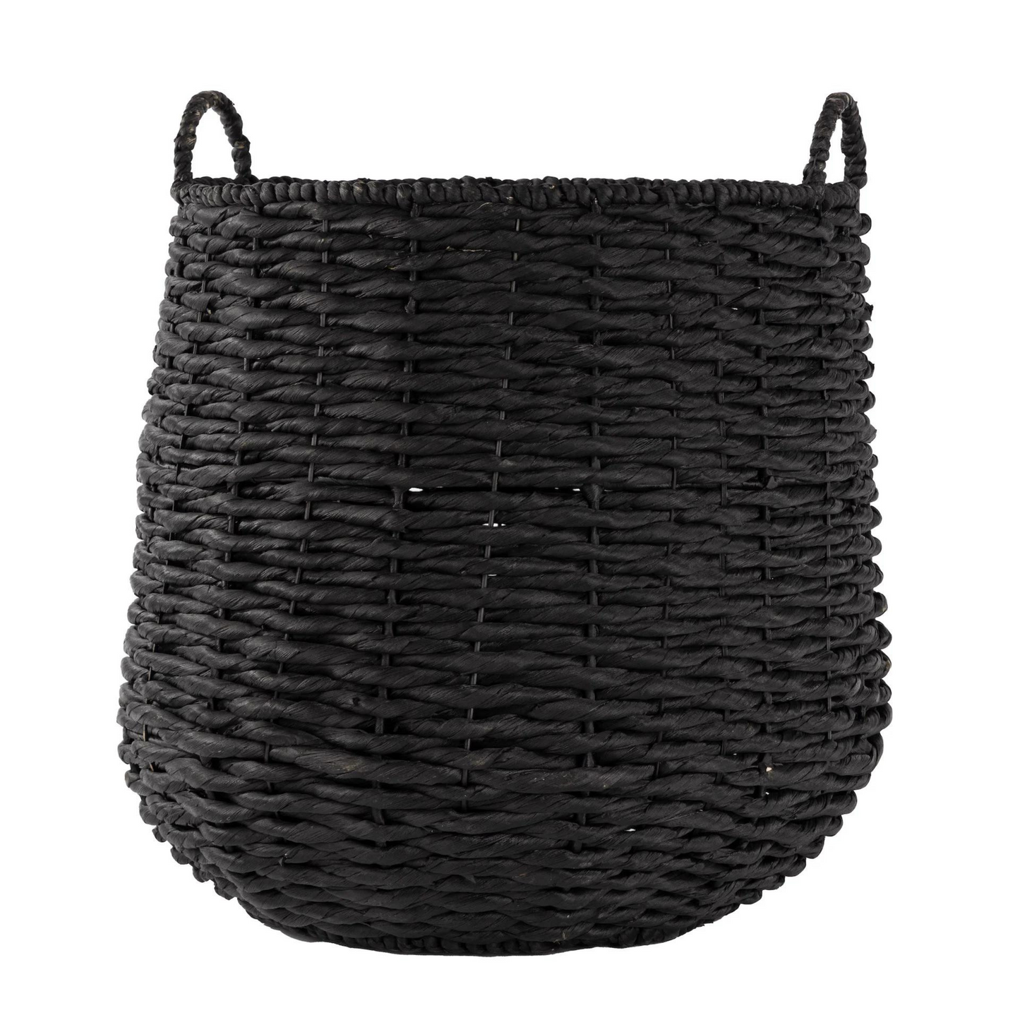 Black woven basket