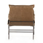 Amanda Chair Saddle Leather Back  View