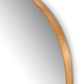 Coronado Mirror Brass Detail