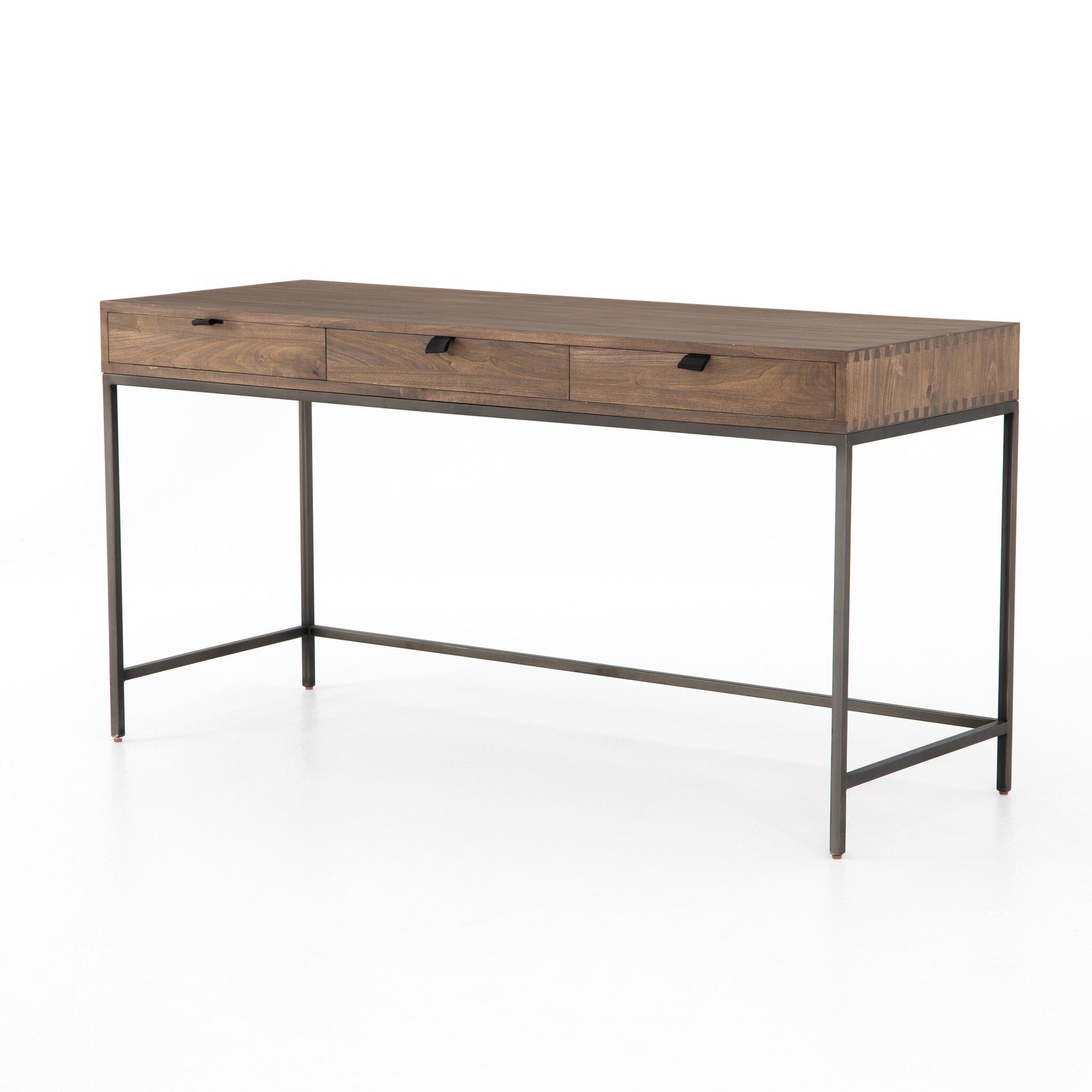 LEO DESK AUBURN POPLAR