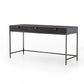 LEO DESK BLACK WASH POPLAR