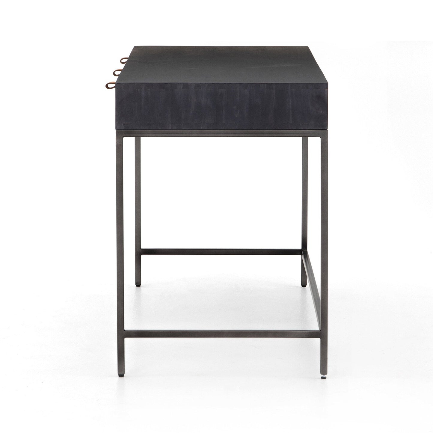 LEO DESK BLACK WASH POPLAR SIDE