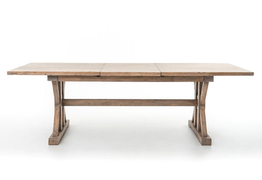 PEAK EXTENSION DINING TABLE FRONT VIEW