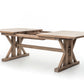 PEAK EXTENSION DINING TABLE SIDE VIEW